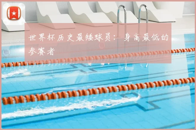 世界杯历史最矮球员:身高最低的参赛者