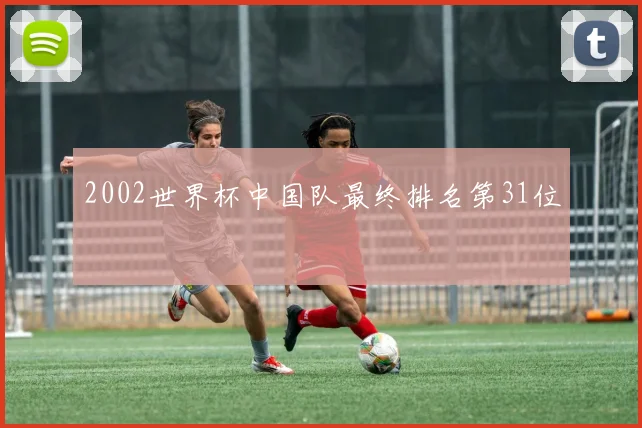 2002世界杯中国队最终排名第31位